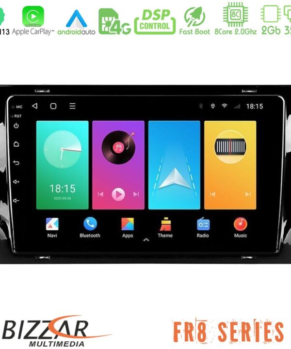 Kimpiris - Bizzar FR8 Series Skoda Kodiaq 2017-> 8core Android 11 2+32GB Navigation Multimedia Tablet 10"