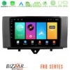 Kimpiris - Bizzar FR8 Series Smart 451 Facelift 8core Android13 2+32GB Navigation Multimedia Tablet 9"