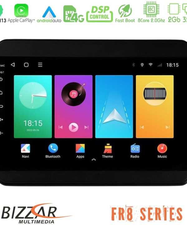 Kimpiris - Bizzar FR8 Series Suzuki Ignis 8core Android13 2+32GB Navigation Multimedia Tablet 9"