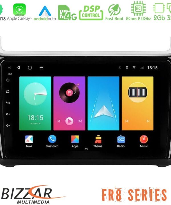 Kimpiris - Bizzar FR8 Series Vw Polo 8core Android13 2+32GB Navigation Multimedia Tablet 9"
