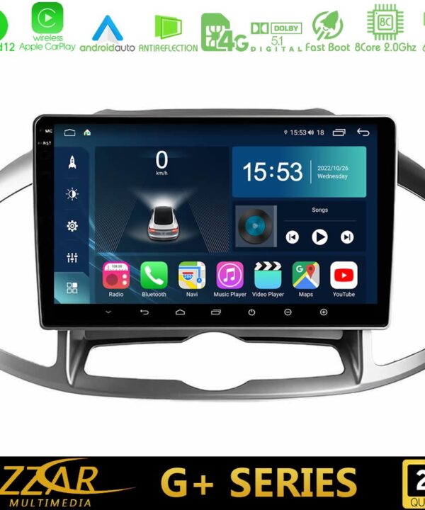 Kimpiris - Bizzar G+ Series Chevrolet Captiva 2012-2016 8Core Android12 6+128GB Navigation Multimedia Tablet 9"