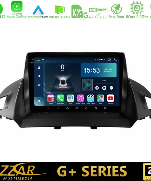 Kimpiris - Bizzar G+ Series Ford C-Max/Kuga 8core Android12 6+128GB Navigation Multimedia Tablet 9"