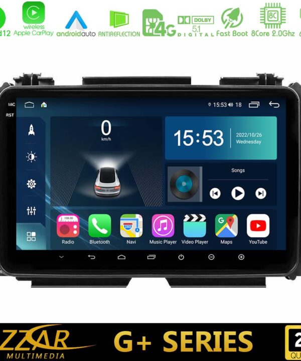 Kimpiris - Bizzar G+ Series Honda HR-V 8core Android12 6+128GB Navigation Multimedia Tablet 9"