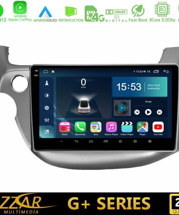 Kimpiris - Bizzar G+ Series Honda Jazz 2009-2013 8core Android12 6+128GB Navigation Multimedia Tablet 10"