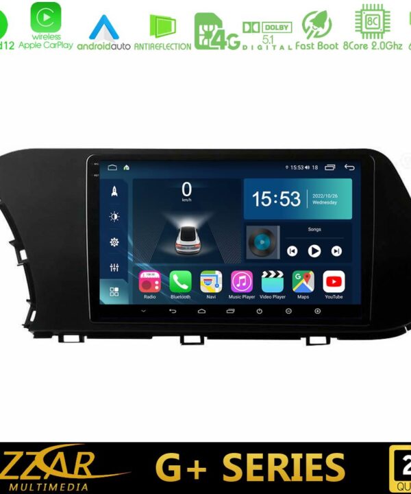 Kimpiris - Bizzar G+ Series Hyundai i20 2021-2024 8core Android12 6+128GB Navigation Multimedia Tablet 9"