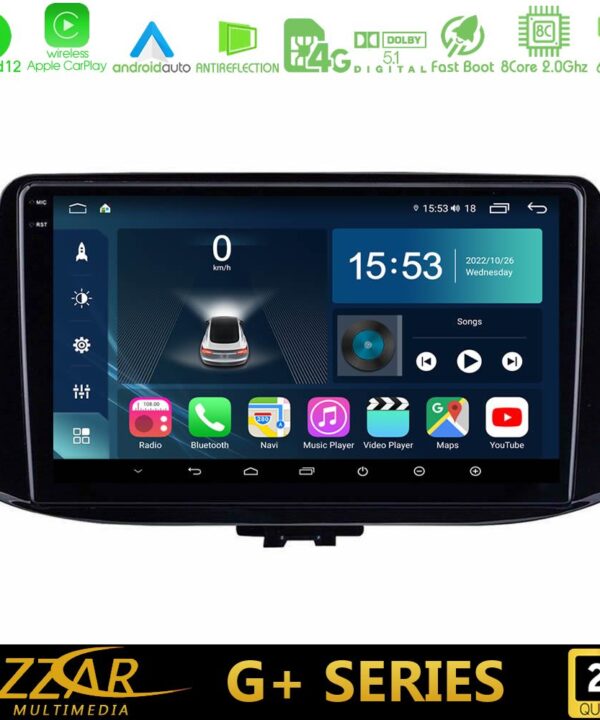 Kimpiris - Bizzar G+ Series Hyundai i30 8core Android12 6+128GB Navigation Multimedia Tablet 9"