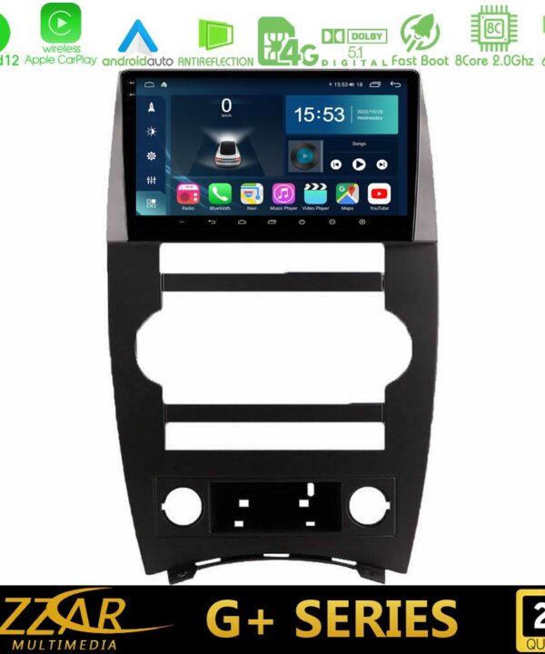 Kimpiris - Bizzar G+ Series Jeep Commander 2007-2008 8core Android12 6+128GB Navigation Multimedia Tablet 9"