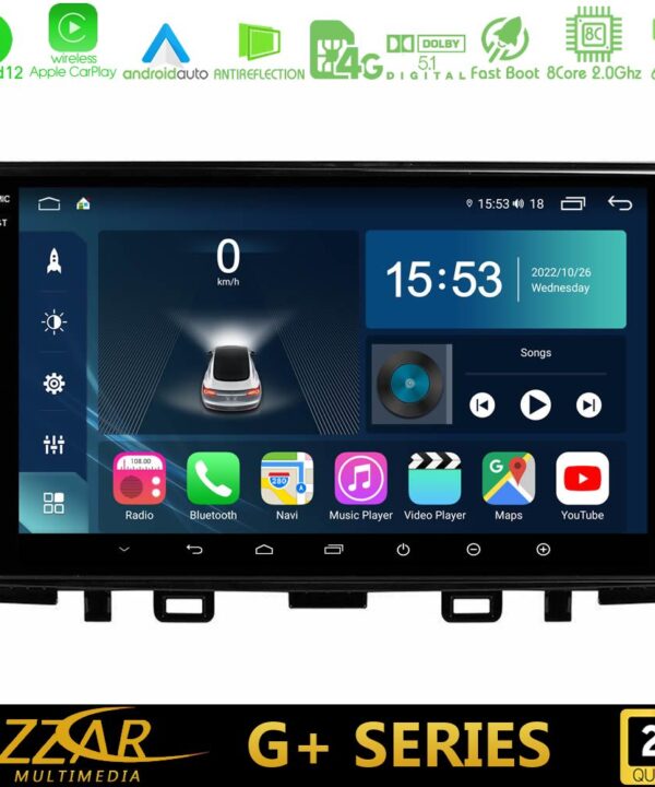 Kimpiris - Bizzar G+ Series Kia Stonic 8core Android12 6+128GB Navigation Multimedia Tablet 9"