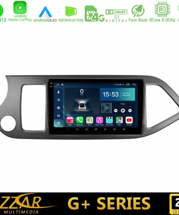 Kimpiris - Bizzar G+ Series Kia Picanto 8core Android12 6+128GB Navigation Multimedia Tablet 9"