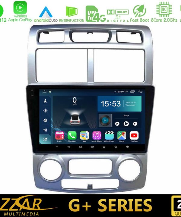 Kimpiris - Bizzar G+ Series Kia Sportage 2005-2008 8core Android12 6+128GB Navigation Multimedia Tablet 9″