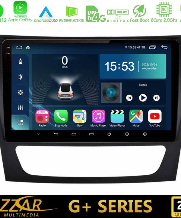 Kimpiris - Bizzar G+ Series Mercedes E Class / CLS Class 8core Android12 6+128GB Navigation Multimedia 9"