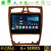 Kimpiris - Bizzar G+ Series Mercedes C Class (W203) 8core Android12 6+128GB Navigation Multimedia 9" (Wooden Style)