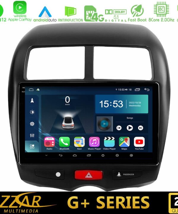 Kimpiris - Bizzar G+ Series Mitsubishi ASX 8core Android12 6+128GB Navigation Multimedia Tablet 10"
