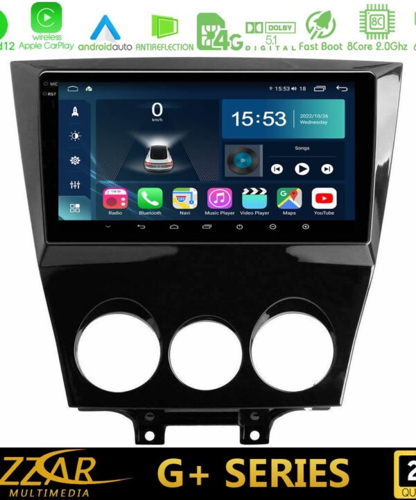 Kimpiris - Bizzar G+ Series Mazda RX8 2008-2012 8Core Android12 6+128GB Navigation Multimedia Tablet 9"