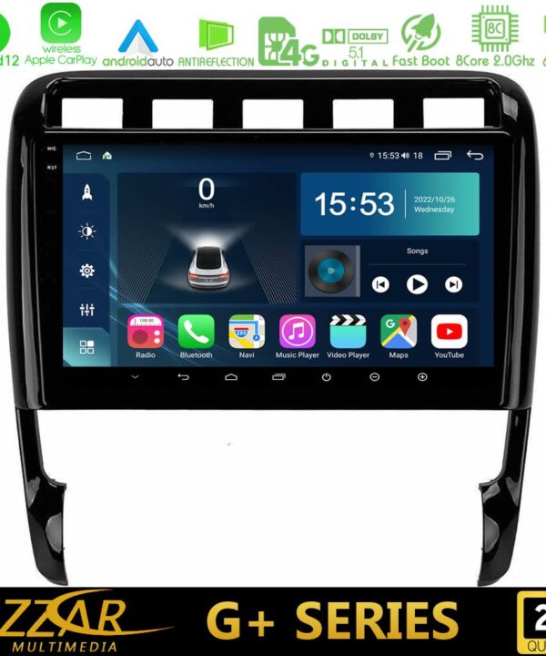 Kimpiris - Bizzar G+ Series Porsche Cayenne 2003-2010 8core Android12 6+128GB Navigation Multimedia Tablet 9"