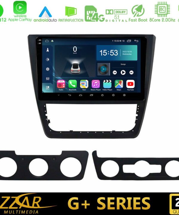 Kimpiris - Bizzar G+ Series Skoda Yeti 2009-> 8core Android12 6+128GB Navigation Multimedia Tablet 10"
