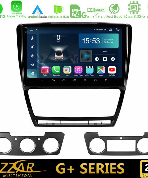 Kimpiris - Bizzar G+ Series Skoda Octavia 5 8core Android12 6+128GB Navigation Multimedia Tablet 10"