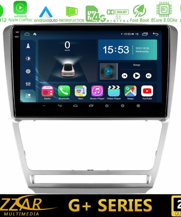 Kimpiris - Bizzar G+ Series Skoda Octavia 5 8core Android12 6+128GB Navigation Multimedia Tablet 10"