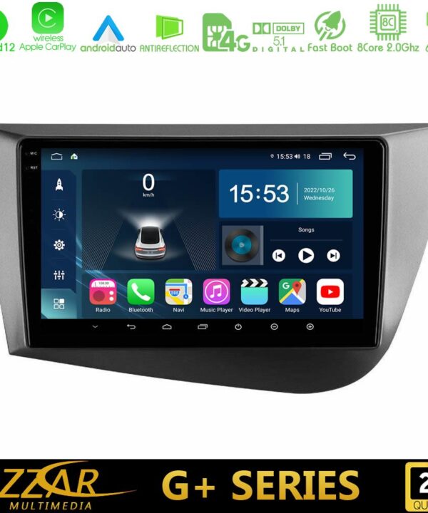 Kimpiris - Bizzar G+ Series Seat Leon 8core Android12 6+128GB Navigation Multimedia Tablet 9"