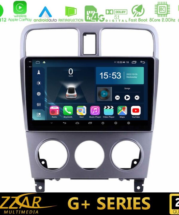 Kimpiris - Bizzar G+ Series Subaru Forester 2003-2007 8core Android12 6+128GB Navigation Multimedia Tablet 9"