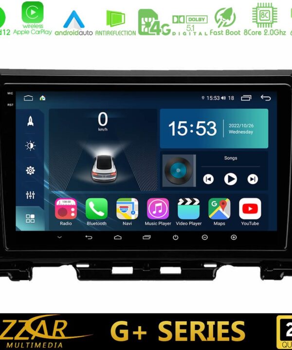 Kimpiris - Bizzar G+ Series Suzuki Jimny 2018-2022 8core Android12 6+128GB Navigation Multimedia Tablet 9"