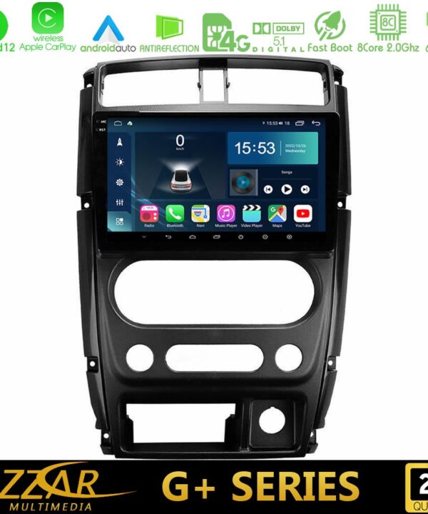 Kimpiris - Bizzar G+ Series Suzuki Jimny 2007-2017 8core Android12 6+128GB Navigation Multimedia Tablet 9"