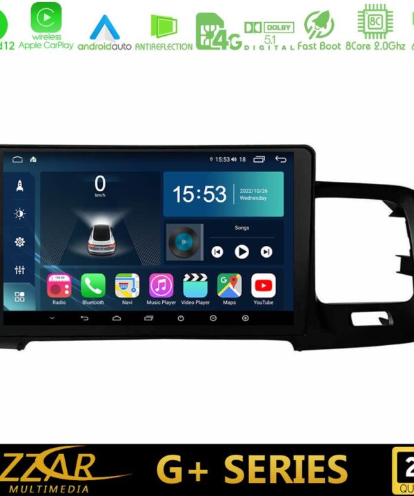 Kimpiris - Bizzar G+ Series Volvo S60 2010-2018 8core Android12 6+128GB Navigation Multimedia Tablet 9"