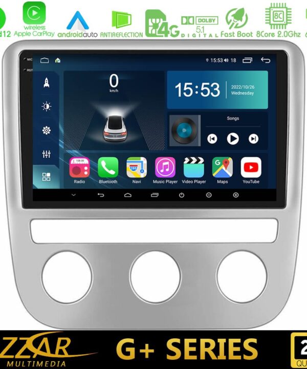 Kimpiris - Bizzar G+ Series VW Scirocco 2008-2014 8Core Android12 6+128GB Navigation Multimedia Tablet 9"