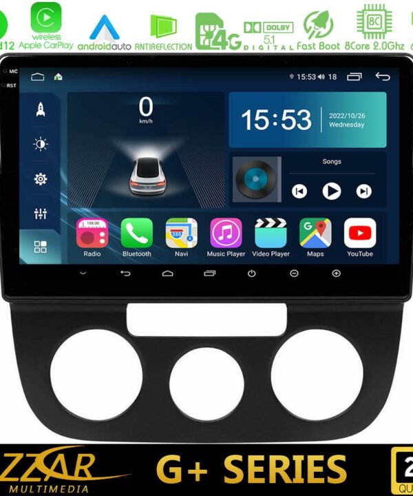 Kimpiris - Bizzar G+ Series VW Jetta 8core Android12 6+128GB Navigation Multimedia Tablet 10"