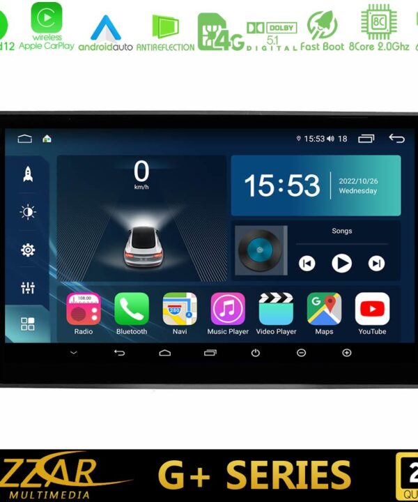 Kimpiris - Bizzar G+ Series VW Passat 8core Android12 6+128GB Navigation Multimedia Tablet 9"