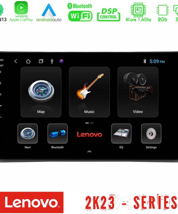 Kimpiris - Lenovo Car Pad Audi A3 8P 4Core Android 13 2+32GB Navigation Multimedia Tablet 9"