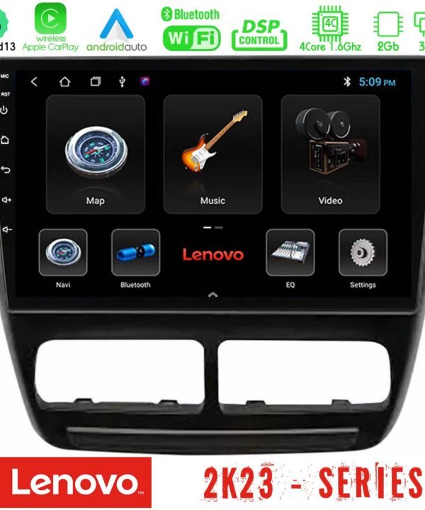 Kimpiris - Lenovo Car Pad Fiat Doblo / Opel Combo 2010-2014 4Core Android 13 2+32GB Navigation Multimedia Tablet 9"