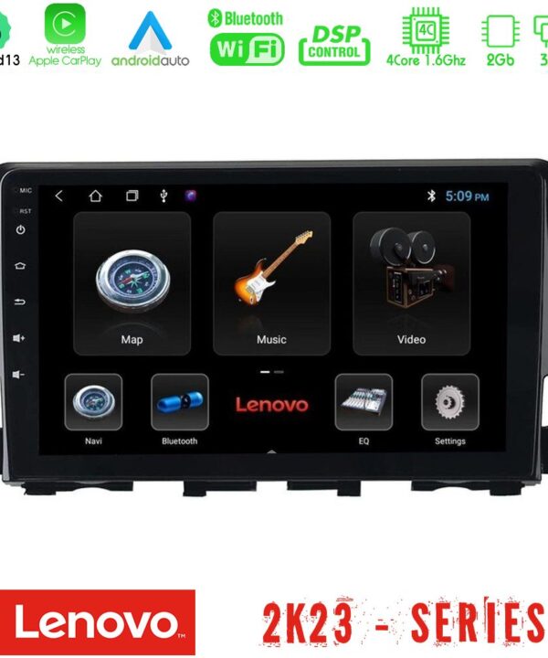 Kimpiris - Lenovo Car Pad Honda Civic 2016-2020 4Core Android 13 2+32GB Navigation Multimedia 9"