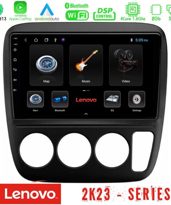 Kimpiris - Lenovo Car Pad Honda CRV 1997-2001 4Core Android 13 2+32GB Navigation Multimedia Tablet 9"