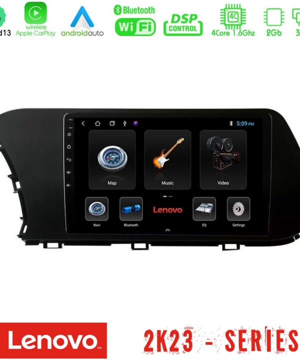 Kimpiris - Lenovo Car Pad Hyundai i20 2021-2024 4Core Android 13 2+32GB Navigation Multimedia Tablet 10"