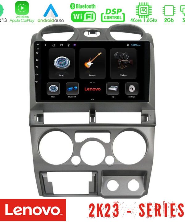 Kimpiris - Lenovo Car Pad Isuzu D-Max 2007-2011 4Core Android 13 2+32GB Navigation Multimedia Tablet 9"
