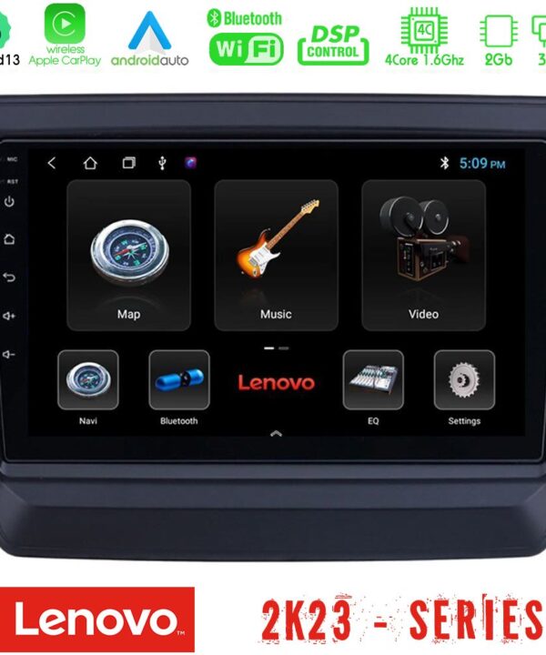 Kimpiris - Lenovo Car Pad Isuzu D-MAX 2020-2023 4Core Android 13 2+32GB Navigation Multimedia Tablet 9"