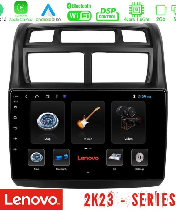 Kimpiris - Lenovo Car Pad Kia Sportage 2008-2011 4Core Android 13 2+32GB Navigation Multimedia Tablet 9"