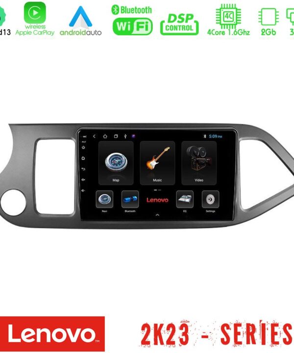 Kimpiris - Lenovo Car Pad Kia Picanto 4Core Android 13 2+32GB Navigation Multimedia Tablet 9"