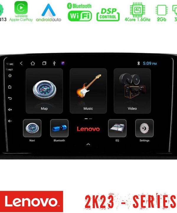Kimpiris - Lenovo Car Pad Mercedes ML/GL Class 4Core Android 13 2+32GB Navigation Multimedia Tablet 9"
