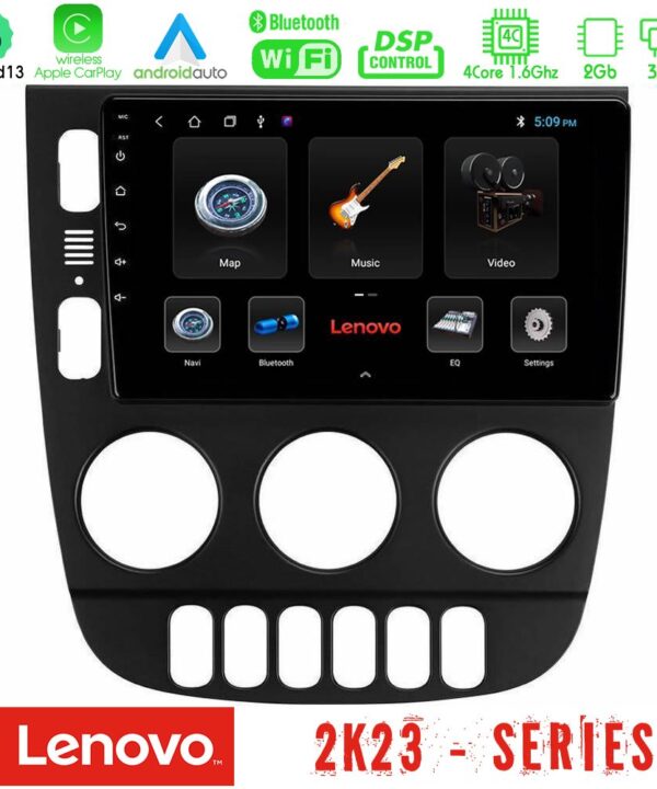 Kimpiris - Lenovo Car Pad Mercedes ML Class 1998-2005 4Core Android 13 2+32GB Navigation Multimedia Tablet 9"