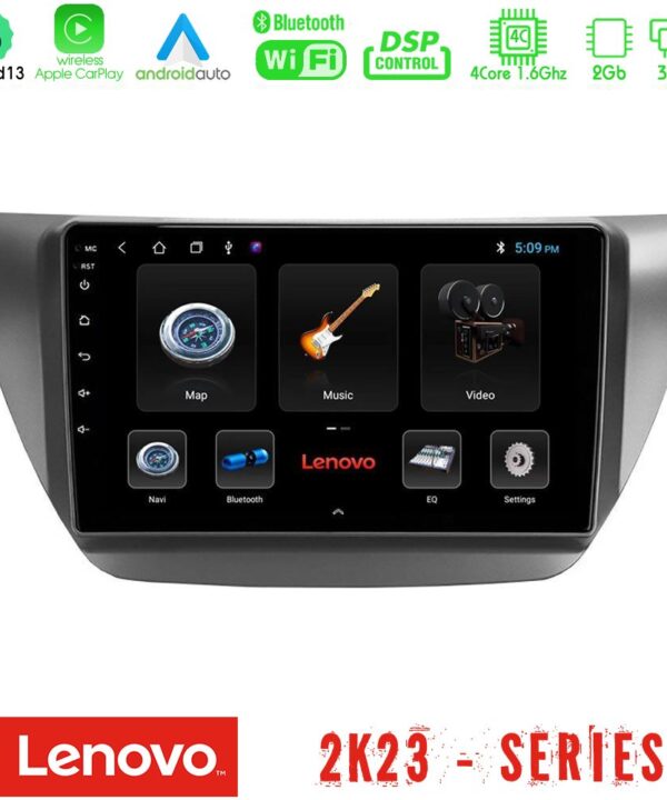 Kimpiris - Lenovo Car Pad Mitsubishi Lancer 2004 – 2008 4Core Android 13 2+32GB Navigation Multimedia Tablet 9"