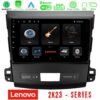 Kimpiris - Lenovo Car Pad Mitsubishi Outlander/Citroen C-Crosser/Peugeot 4007 4Core Android 13 2+32GB Navigation Multimedia Tablet 9"