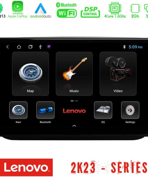 Kimpiris - Lenovo Car Pad Skoda Fabia 2007-2014 4Core Android 13 2+32GB Navigation Multimedia Tablet 10"