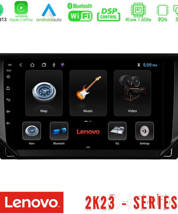 Kimpiris - Lenovo Car Pad Seat Arona/Ibiza 4Core Android 13 2+32GB Navigation Multimedia Tablet 9"