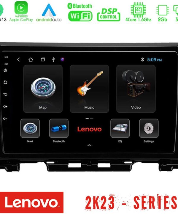Kimpiris - Lenovo Car Pad Suzuki Jimny 2018-2022 4Core Android 13 2+32GB Navigation Multimedia Tablet 9"