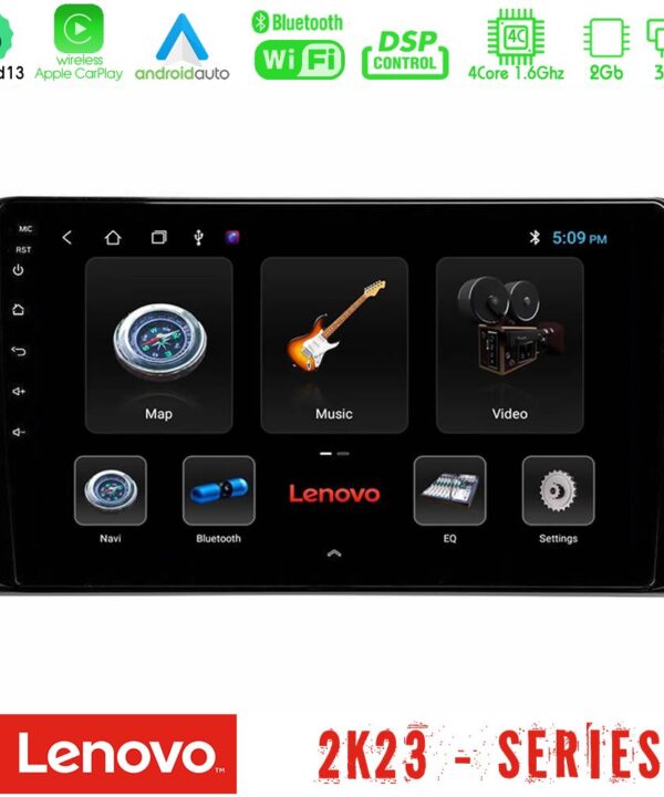 Kimpiris - Lenovo Car Pad Toyota RAV4 2019-2023 4Core Android 13 2+32GB Navigation Multimedia Tablet 10"