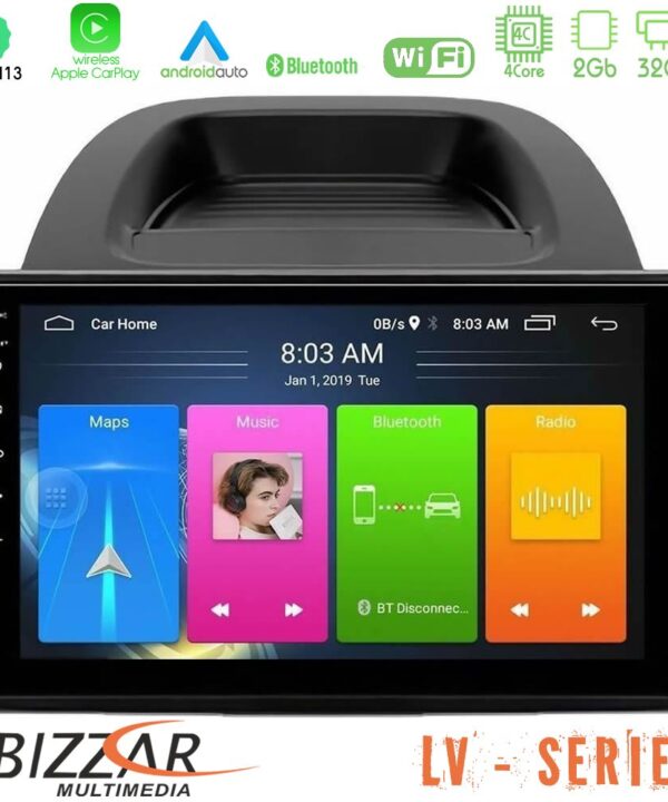 Kimpiris - Bizzar LV Series Ford Ecosport 2018-2020 4core Android 13 2+32GB Navigation Multimedia Tablet 10"