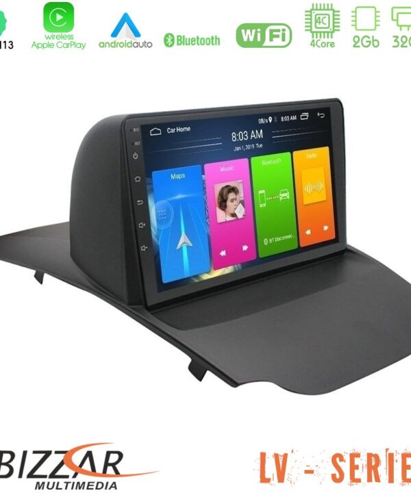 Kimpiris - Bizzar LV Series Ford Ecosport 2014-2017 4Core Android 13 2+32GB Navigation Multimedia Tablet 9"