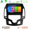 Kimpiris - Bizzar LV Series Hyundai i30 2007-2012 Auto A/C 4Core Android 13 2+32GB Navigation Multimedia Tablet 9"